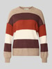 ONLY Regular Fit Pullover aus Viskose-Mix Modell 'LATIA' Sand
