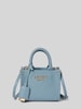 Liu Jo White Handtasche mit Label-Applikation Modell 'RIDHI' Rauchblau