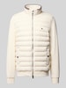 Tommy Hilfiger Regular Fit Steppjacke aus Baumwoll-Mix  Offwhite