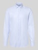 Jake*s Slim Fit Businesshemd mit extra langem Arm Bleu