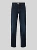 Brax Straight Fit Jeans aus Baumwoll-Mix Modell 'Cadiz' Blau