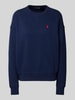 Polo Ralph Lauren Oversized sweatshirt met labelstitching Marineblauw