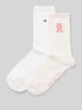 Tommy Hilfiger Socken mit Logo-Print im 2er-Pack Rosa