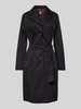 Fuchs Schmitt Trenchcoat mit Bindegürtel Black