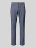 bugatti Regular Fit Chino im 5-Pocket-Design Modell 'CORDOBA' Blau