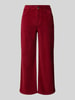 s.Oliver RED LABEL Regular fit culotte van corduroy met wijde pijpen Rood