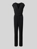 Christian Berg Woman Selection Jumpsuit mit Gürtel Black