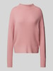 QS Strickpullover mit Turtleneck Rosa