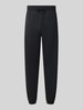New Balance Regular Fit Sweatpants aus Baumwoll-Mix mit Label-Stitching Black