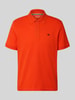 Tom Tailor Regular Fit Poloshirt aus reiner Baumwolle Orange
