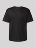 HUGO T-Shirt mit Label-Patch Modell 'Dalile' Black