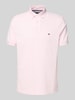 Tommy Hilfiger Regular fit poloshirt van katoenmix Roze