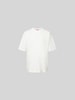 Diesel T-Shirt mit Label-Stitching Offwhite