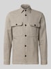 Jack & Jones Premium Regular fit vrijetijdsoverhemd met borstzakken, model 'Rayle' Beige