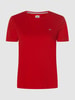 Tommy Jeans T-shirt z bawełny bio Czerwony