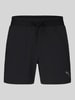 PUMA Performance Regular Fit Sportshorts mit Logo-Print Modell 'M PWRMODE 5' Black