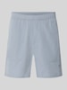 BOSS Green Relaxed Fit Sportshorts mit elastischem Bund Rauchblau
