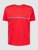 Christian Berg Men T-Shirt mit Brand-Detail Rot