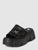 Steve Madden Slippers met labeldetail, model 'ACTIVATOR' Zwart