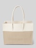 Coccinelle Shopper mit Label-Stitching Modell 'MYRTHA' Weiss