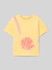 Name It T-Shirt mit Motiv-Print Modell 'JASSA' Hellgelb