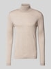 Roy Robson Wollpullover mit Rollkragen Beige