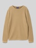 Only & Sons Regular fit gebreide pullover van puur katoen, model 'PANTER' Beige