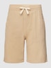 REVIEW Leinenshorts mit Tunnelzug Sand