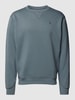 G-Star Raw Sweatshirt mit Logo-Stitching Modell 'Premium' Helltuerkis