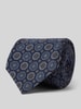 Profuomo Stropdas met labeldetail Marineblauw