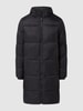 Jack & Jones Steppmantel mit Kapuze Modell 'Hero' Schwarz