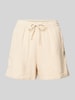 Only Shorts aus reiner Baumwolle Modell 'THYRA' Sand