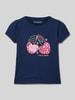 Guess T-Shirt mit Motiv-Print Marine