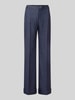 BOSS Wide Leg Hose aus Viskose-Mix Modell 'Talia5' Marine