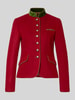 WHITE LABEL Slim Fit Blazer aus Woll-Mix mit Pattentaschen Rot