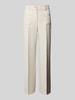 Raffaello Rossi Straight Fit Bundfaltenhose aus Viskose-Mix Modell 'MILEY' Sand