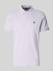 MCNEAL Regular Fit Poloshirt mit Knopfleiste und Label-Stitching Lila