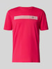 Tom Tailor Denim Regular Fit T-Shirt aus reiner Baumwolle Pink