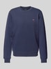 Napapijri Sweatshirt mit Logo-Stitching Modell 'BALIS' Marine