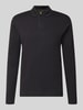 Christian Berg Men Regular Fit Poloshirt aus reiner Baumwolle Black