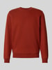 MCNEAL Regular Fit Sweatshirt aus Baumwoll-Mix mit Rundhalsausschnitt Dunkelrot
