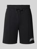 COLUCCI Regular Fit Sweatshorts mit Tunnelzug Black