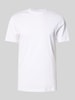 Emporio Armani T-Shirt aus Lyocell-Mix Offwhite