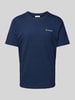 COLUMBIA T-Shirt mit Label-Stitching Marine