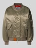 Original Bombers Bomberjacke mit Pattentaschen Hellgruen