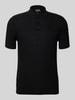 Antony Morato Slim Fit Poloshirt mit Strukturmuster Black