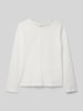 Only Langarmshirt mit Rundhalsausschnitt Modell 'NEW ONLY' Offwhite