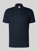 SELECTED HOMME Regular Fit Poloshirt aus Baumwoll-Mix Modell 'FAVE' Marine