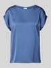 Vila Blouseshirt in satijnlook, model 'ELLETTE' Blauw