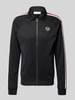 SERGIO TACCHINI Sweatjacke mit Label-Detail Black